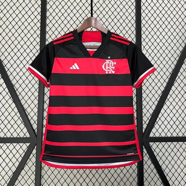 Camisa Feminina Flamengo Torcedor 24/25 Casa