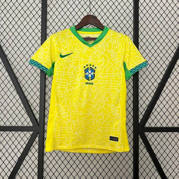 Camisa Feminina Brasil Torcedor 24/25 Casa