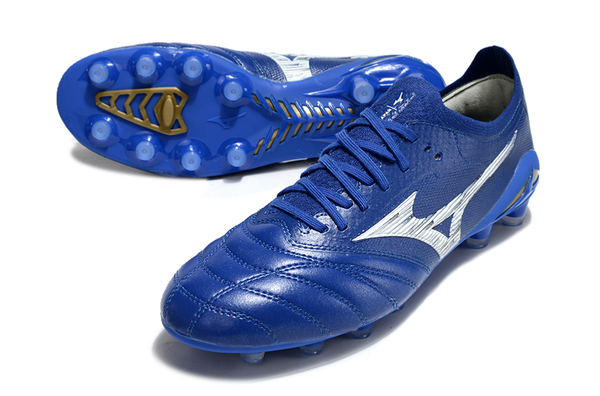 Chuteira Mizuno Morelia Neo IV BATE Made in Japan FG – Campo - Azul