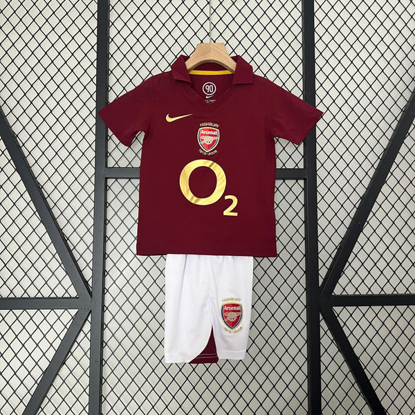 Camisa Arsenal KIDS 05/06 Casa