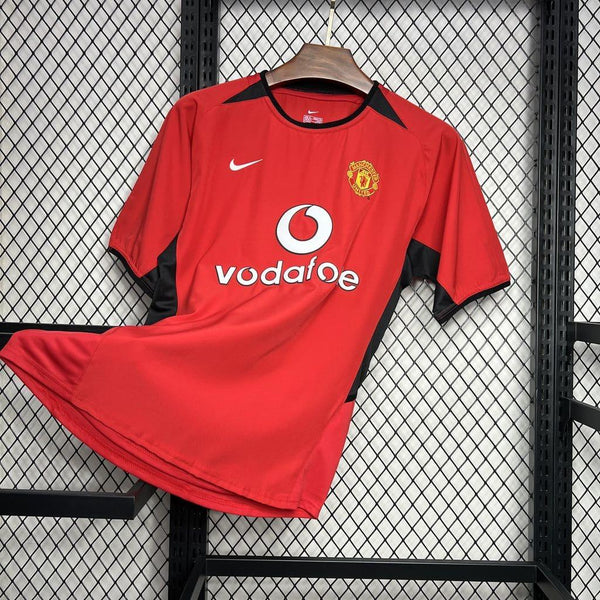 Camisa Retrô Manchester United 02/04 Home