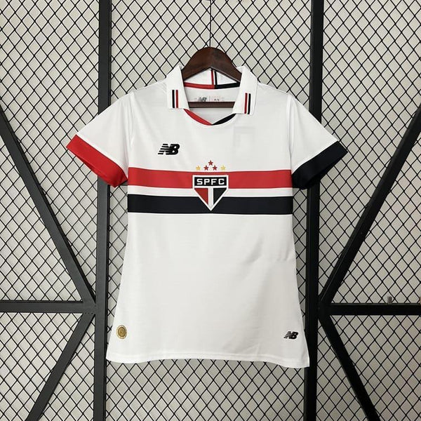 Camisa Feminina São Paulo Torcedor 24/25 Casa