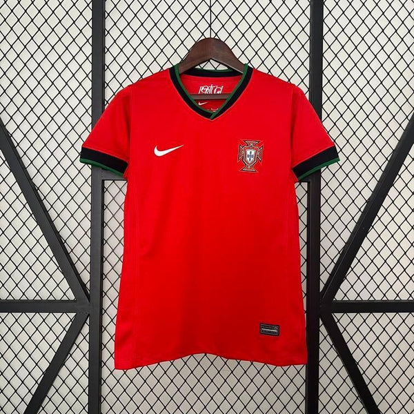 Camisa Feminina Portugal Torcedor 24/25 Casa