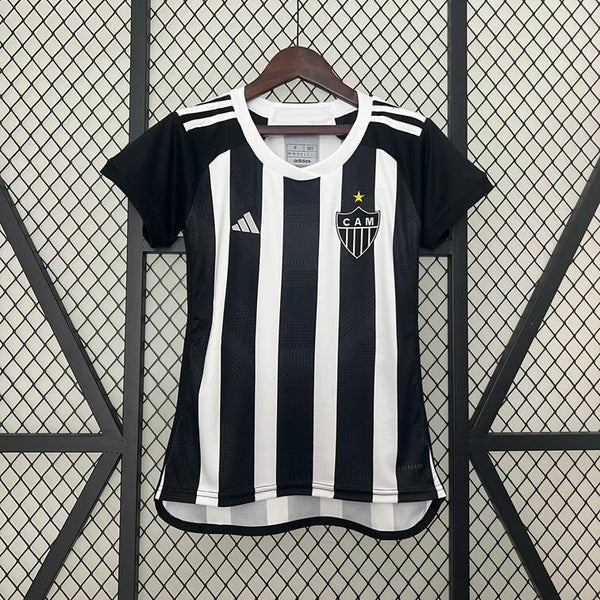 Camisa Feminina Atlletico MG Torcedor 24/25 Casa