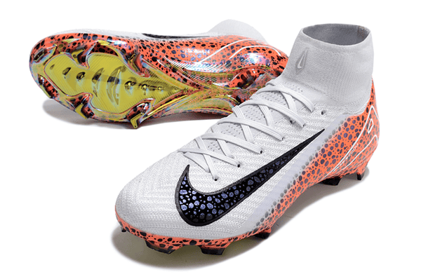 Chuteira Nike Air Zoom Mercurial Superfly IIX Elite FG – Detalhes Coloridos, Impermeável