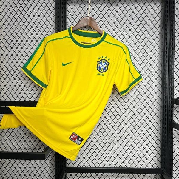 Camisa Retrô Brazil 1998 Home