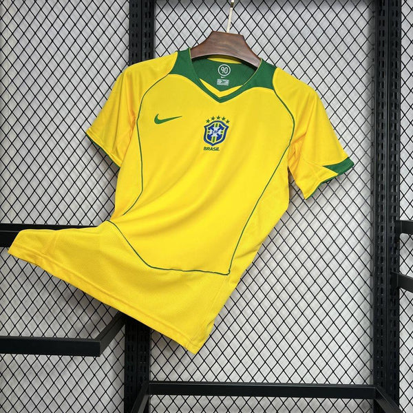 Camisa Retrô Brasil 2004 Home