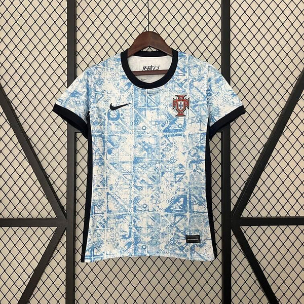 Camisa Feminina Portugal Torcedor 24/25 Fora